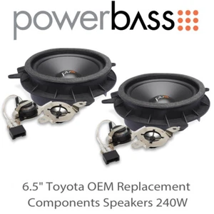 Powerbass OE65C-TY - 6.5" Toyota GR Yaris Replacement Component Speakers 240W - Picture 1 of 1