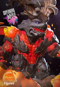 Chibi Ifrit - Final Fantasy | Painted Preorder / Unpainted Options - Picture 1 of 15