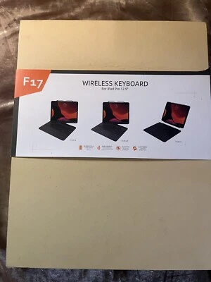 Levet iPad Pro 12.9 in.  Combo Detachable Wireless Keyboard & Case - Black - Image 1 of 4