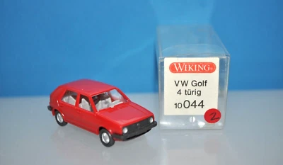 Wiking 10-044 (44/7B) VW Golf 4 puertas (rojo) - NUEVO con CAJA Foto 1 de 4