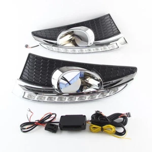 LED Daytime Running Light Indicator Fog Lamp Bumper For Chevrolet Captiva 11-13 - Picture 1 of 11