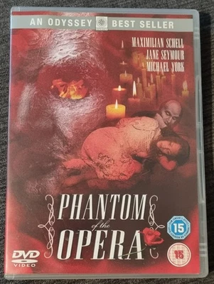 Phantom Of The Opera 1983 DVD.  Maximilian Shell Jane Seymour Michael York.   - Image 1 of 2