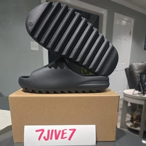 Adidas Yeezy Slide Onyx Talla 9 HQ6448 - Imagen 1 de 7