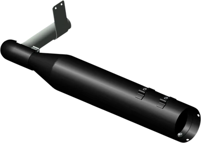 Tubo fantasma negro Khrome Werks Sidekick para modelos Harley Touring 2009-2024 FLHX Foto 1 de 2