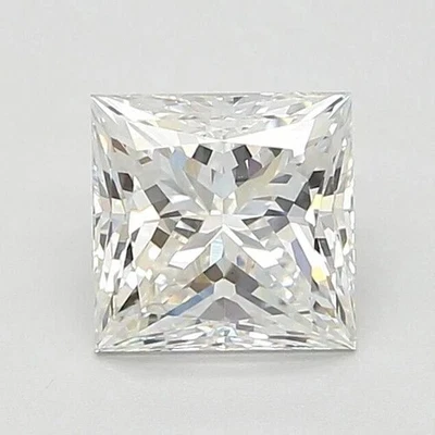 4.18 Ct Princess Cut IGI Certified Lab Grown CVD Diamond D Color VS2 Clarity - Image 1 of 4