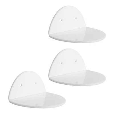 Acrylic Floating Wall Shelves, Set of 3 for Security Cameras, Baby Monitors7868 - Image 1 of 4