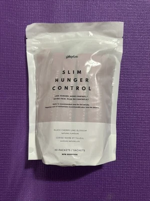 NUEVO Bolso Plexus Slim Hunger Control Negro Cerezo Lima Flor - 30 Palos Foto 1 de 2