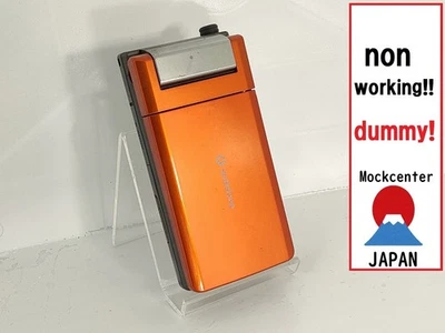 【dummy!】 SHARP V604SH （color orange） Vodafone-japan non-working cellphone - Image 1 of 3