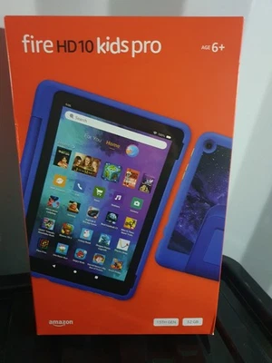 Amazon Fire HD 10 Kids Pro tablet (newest gen)| ages 6–12, long battery life-NEW - Image 1 of 4