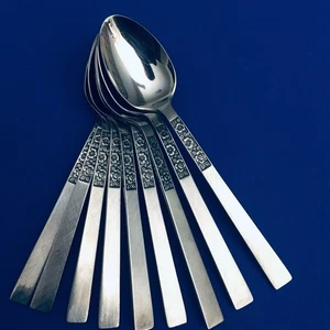 Stanley Roberts Dorette 9 Teaspoons Brand New Dark accent is perfect - Picture 1 of 3