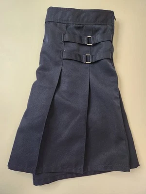 Pantalón corto plisado azul marino French Toast para niñas talla 18 Foto 1 de 4