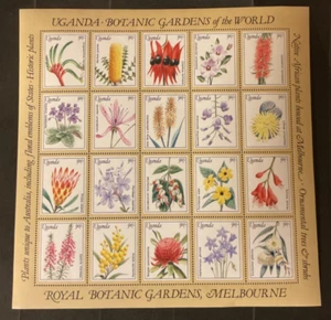 Stamps Uganda Scott #955 never hinged - Picture 1 of 1