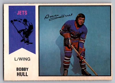 1974-75 O-PEE-CHEE WHA #50 BOBBY HULL JETS - Image 1 of 3