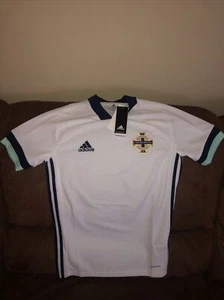 Camiseta local ADIDAS de la Selección Nacional de Irlanda del Norte 2020/2021 nueva con etiquetas talla S para hombre - Imagen 1 de 10
