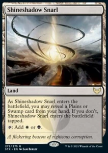 MTG Shineshadow Snarl (272/423) Strixhaven School of Mages LP - Picture 1 of 1