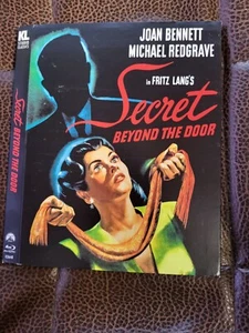 SLIPCOVER ONLY / NO MOVIE / NO CASE/SECRET BEYOND THE DOOR (Blu-ray) Kino Lorber - Imagen 1 de 1