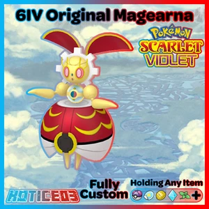 Pokémon Escarlata y Violeta Original Magearna 6IV Comercio Rápido - Imagen 1 de 24