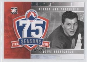 2010-11 ITG Heroes and Prospects AHL 75th Anniversary Stephen Kraftcheck Steve