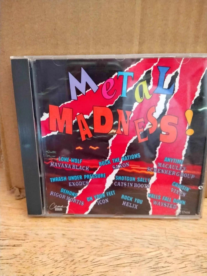 Metal Madness CD Helix Exodus Waysted Gently Used Hard Rock and Metal - Image 1 of 4
