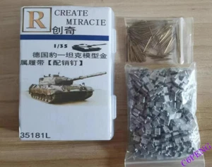 R-Model 35181L 1/35 German Leopard Tank Metal Track with Pins - Picture 1 of 2