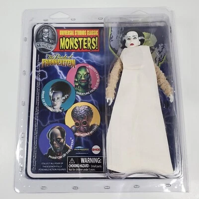 FIGURA ESTILO MEGO NOVIA DE FRANKENSTEIN MONSTRUOS UNIVERSALES DIAMANTE SELECT MOSC Foto 1 de 4