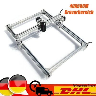 CNC Laser Graviermaschine DIY Fräsen Gravurmaschine Graviergerät 500mW 40 X 50CM - Bild 1 von 4