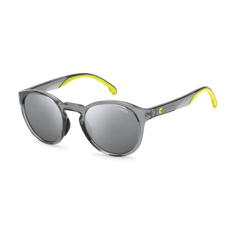 CARRERA 8056/S 0KB7 T4 Sunglasses Grey Frame Silver Lenses 51mm