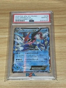 PSA 10 Ash Greninja EX Holo 218/XY-P World Hobby Fair Promo Pokemon Card Japan - Picture 1 of 6
