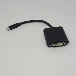 DELL MINI-DISPLAY PORT (MALE) TO DVI-I (SINGLE LINK) DONGLE ADAPTER CABLE G44DK - Picture 1 of 4