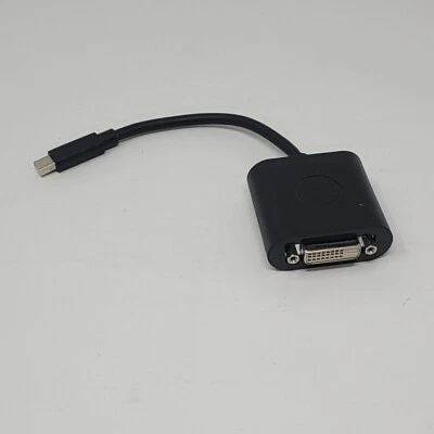 Dell Mini-Display Port (Male) To DVI-I (Single Link) Dongle Adapter Cable G44DK - Image 1 of 4
