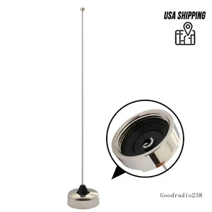 VHF 136-155 MHz Antena montażowa NMO Zamiennik do mobilnego radia samochodowego - Zdjęcie 1 z 3