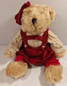 Dan Dee Collectors Choice Light Brown Girl Teddy  Cuddly Soft Plush Toy 35cm - Picture 1 of 11