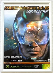 MechAssault 2: Lone Wolf RARE XBOX 42cm x 59cm Promotional Poster - Picture 1 of 1