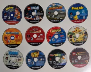 12 Lot PlayStation 2 PS2 Action & Adventures E for Everyone Kids Games Discs - Picture 1 of 5