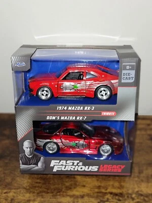 Fast & Furious Legacy Series 1974 Mazda RX-3 & Dom's Mazda RX-7 1:32 - Image 1 of 4