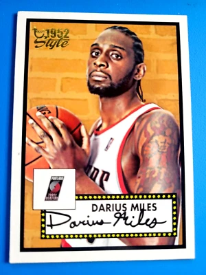 2005-06 Topps Style Basketball #59  -  Darius Miles  N - Image 1 of 2