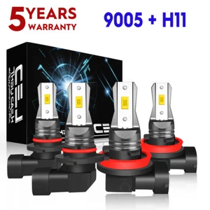Kit combinado de bombillas de faros LED 6K para Ford Transit-150 250 350 Base Van 2015-2022 - Imagen 1 de 13