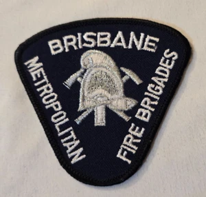 Parche de los Bomberos Metropolitanos de Brisbane Queensland Australia - Imagen 1 de 2