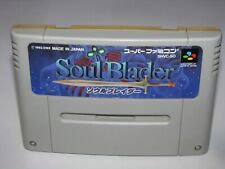 Soul Blader Super Famicom SFC Japan import US Seller
