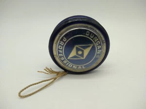 Duncan Professional Diamond Yo-Yo Collectible Dark Blue Gold Toy YoYo String - Picture 1 of 4