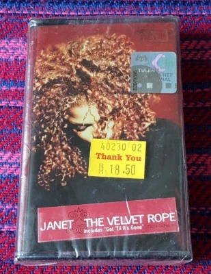 Janet Jackson ~ The Velvet Rope ( Malaysia Press ) Cassette - Image 1 of 4