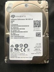 Seagate ST300MM0048 300GB 10K RPM HDD V8 SAS 12Gbps 128MB 2.5" 512n Hard Disk  - Picture 1 of 6