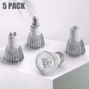 5x Led Spotlight Bulbs 9w 15w 3500k GU10 Cool Warm Neutral White Spot MR16 Light - Picture 1 of 18