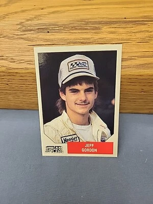 Jeff Gordon ( ROOKIE ) 1988 World of Outlaws - Red Writing on Back #46 - Image 1 of 2