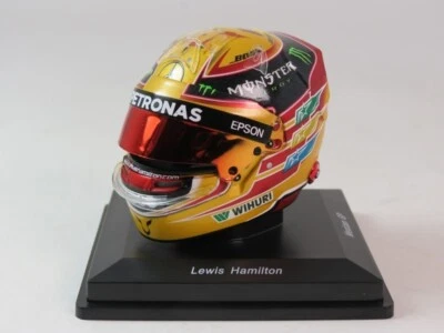 Spark Helm #44 Lewis Hamilton Mexiko GP Weltmeister 2017 1/5 5HF171 - Bild 1 von 4