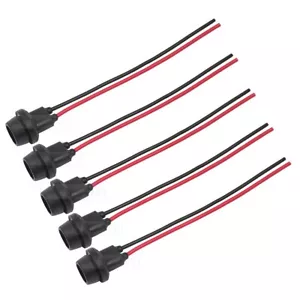 5x W5W T10 Gummi Sockel Glassockel Fassung Auto Standlicht Parklicht Stecksockel - Bild 1 von 4