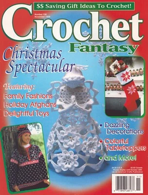 Crochet Fantasy Magazine Christmas Spectacular November 1999 - Image 1 of 2