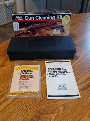 Kleen Bore Classic Gun Cleaning Kit w/Black Nylon Muzzle .44/.45 Caliber K212 - Image 1 of 4
