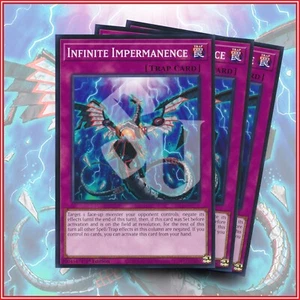 YuGiOh Infinite Impermanence x3 | GREAT CARD - Picture 1 of 2