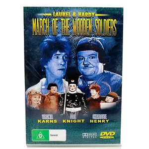 March Of The Wooden Soldiers DVD Movie Region 0 All PAL Comedy Family - Picture 1 of 13